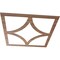 Ekena Millwork Statesman Wood Fretwork Pierced Ceiling Medallion, Walnut, 40"OD x 25 5/8"ID x 1/4"T CMWP40X40X0250STWA - alternate 4